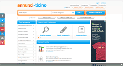 Desktop Screenshot of annunci-ticino.com